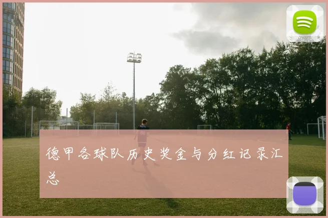 德甲各球队历史奖金与分红记录汇总